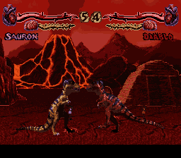 Primal Rage [US] snes 1995 Game Image