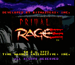Primal Rage [US] Thumbnail