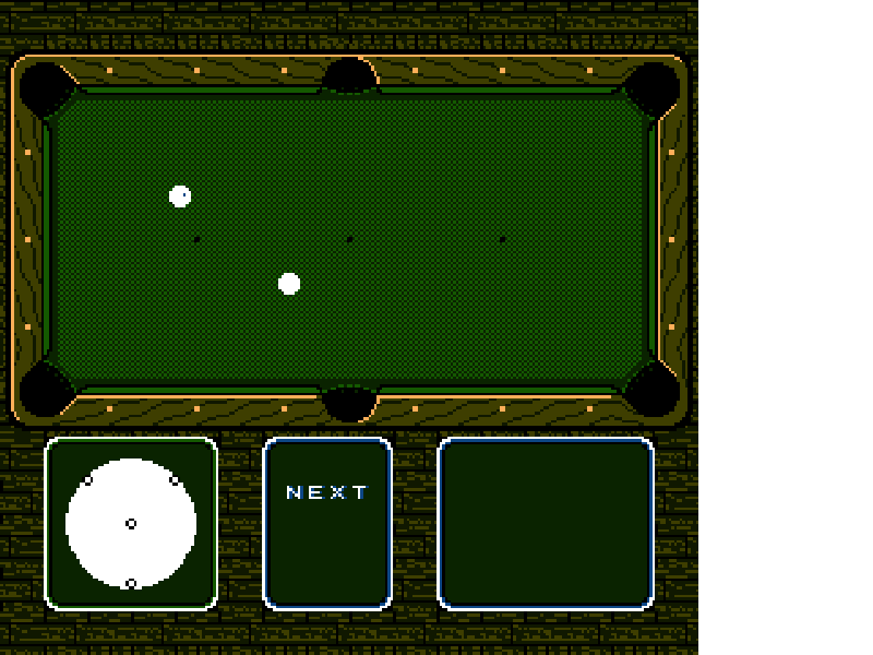 Break Time : The National Pool Tour [US] nes 1993 Game Image
