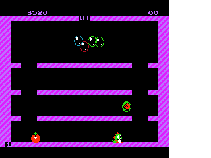 Bubble Bobble [US] nes 1988 Game Image