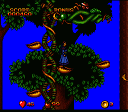 Snow White in Happily Ever After [US] snes 1994 Game Image