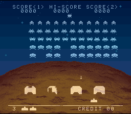 Space Invaders [US] snes 1997 Game Image