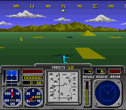 Steel Talons [US] snes 1993 Game Image