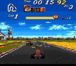 Street Racer [US] snes 1994 Game Image