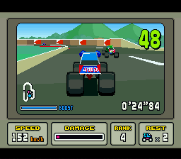 Stunt Race FX [US] snes 1994 Game Image