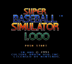 Super Baseball Simulator 1.000 [US] Thumbnail