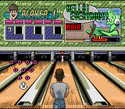 Super Bowling [US] snes 1992 Game Image