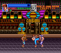Super Double Dragon [US] snes 1992 Game Image