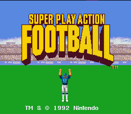 Super Play Action Football [US] Thumbnail