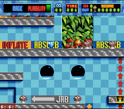 Super Putty [US] snes 1993 Game Image