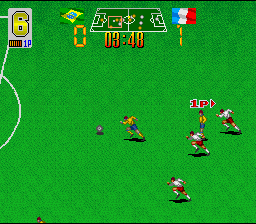 Super Soccer Champ [US] snes 1992 Game Image