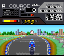 Suzuka 8 Hours [US] snes 1994 Game Image