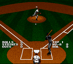 Tecmo Super Baseball [US] snes 1994 Game Image