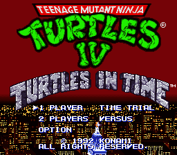 Teenage Mutant Ninja Turtles IV : Turtles in Time [US] Thumbnail