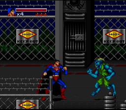 The Death and Return of Superman [US] snes 1994 Game Image