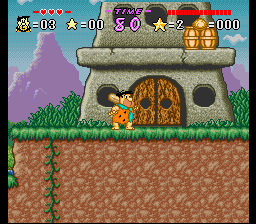 The Flintstones : The Treasure of Sierra Madrock [US] snes 1994 Game Image