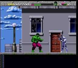 The Incredible Hulk [US] snes 1994 Game Image