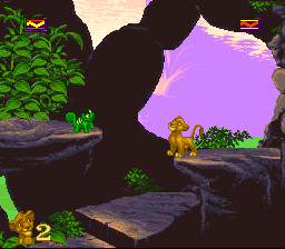 The Lion King [US] snes 1994 Game Image