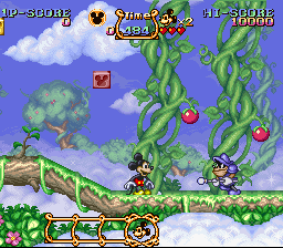 The Magical Quest Starring Mickey Mouse [US] snes 1992 Game Image