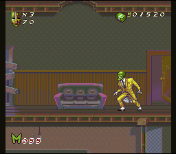 The Mask [US] snes 1995 Game Image