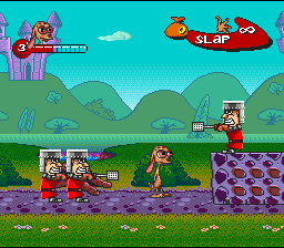 The Ren & Stimpy Show : Buckeroo$! [US] snes 1995 Game Image