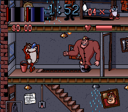 The Ren & Stimpy Show : Fire Dogs [US] snes 1994 Game Image