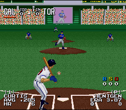 The Sporting News Baseball [US] snes 1995 Game Image