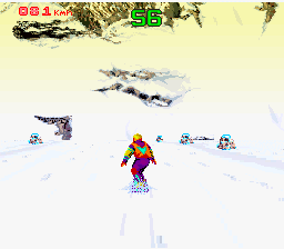Tommy Moe’s Winter Extreme : Skiing and Snowboarding [US] snes 1994 Game Image