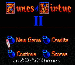 Ultima : Runes of Virtue II [US] Thumbnail