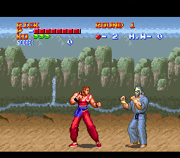 Ultimate Fighter [US] snes 1994 Game Image