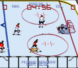 Wayne Gretzky and the NHLPA All-Stars [US] snes 1995 Game Image