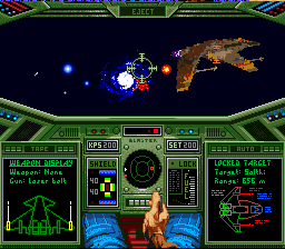 Wing Commander : The Secret Missions [US] snes 1993 Game Image