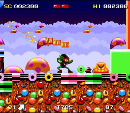 Zool : Ninja of the ‘Nth’ Dimension [US] snes 1994 Game Image