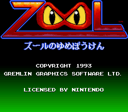 Zool : Ninja of the 'Nth' Dimension [US] Thumbnail