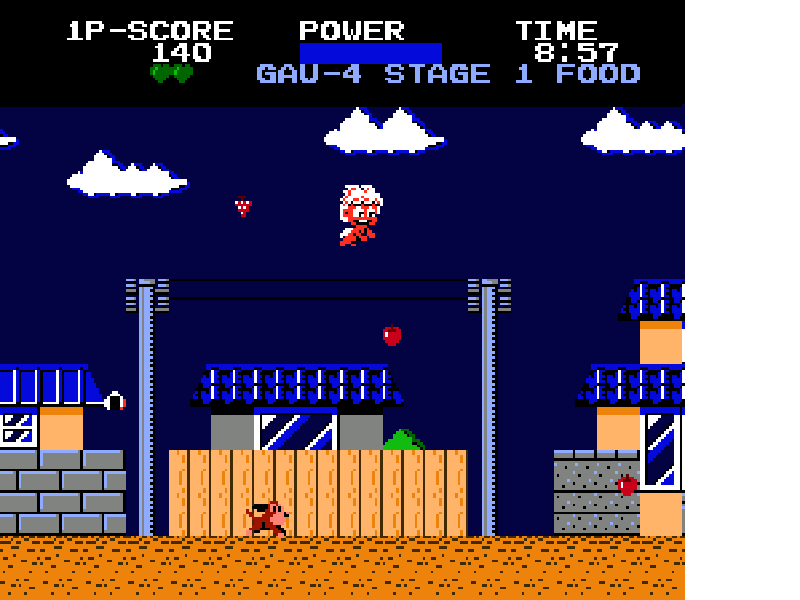 Chubby Cherub [US] nes 1986 Game Image