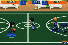 Backyard Sports : Basketball 2007 [US] gba 2006 Game Image