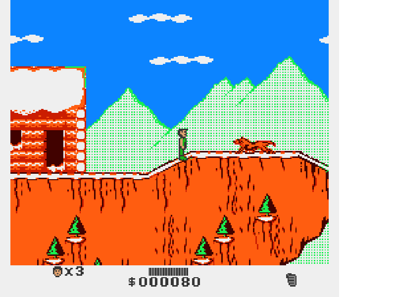 Cliffhanger [US] nes 1993 Game Image
