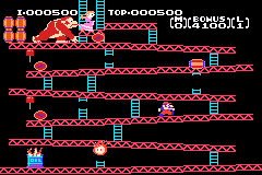 Classic NES Series : Donkey Kong [US,EU] gba 2004 Game Image