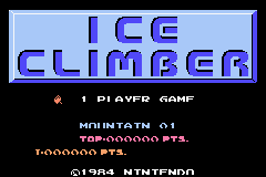 Classic NES Series : Ice Climber [US,EU] Thumbnail