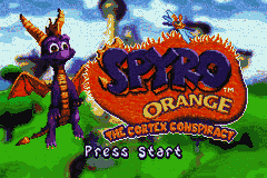 Crash And Spyro Superpack – Spyro Orange – The Cortex Conspiracy + Crash Bandicoot Purple – Ripto’s Rampage [US] gba 2005 Game Image