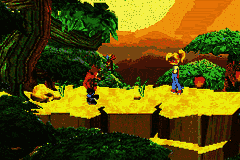 Crash Bandicoot Purple : Ripto’s Rampage [US] gba 2004 Game Image