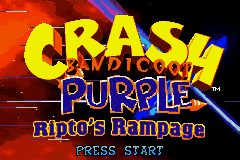 Crash Bandicoot Purple : Ripto's Rampage [US] Thumbnail