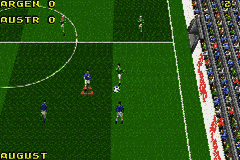 David Beckham Soccer [US] gba 2002 Game Image