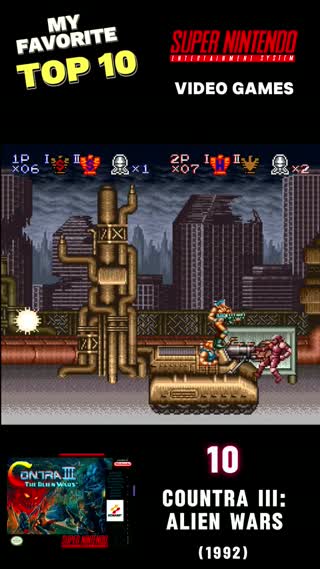 Top 10 Super Nintendo Video Games